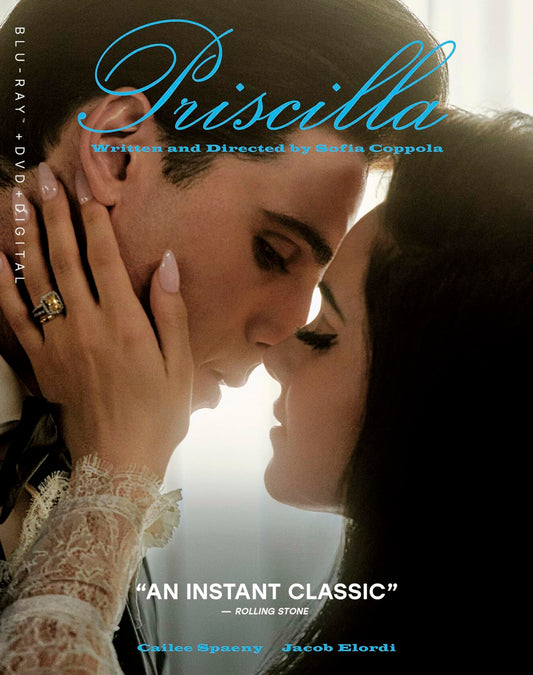 Priscilla Blu-ray DVD Digital Copy Drama Lionsgate Cailee Spaeny Jacob Elordi