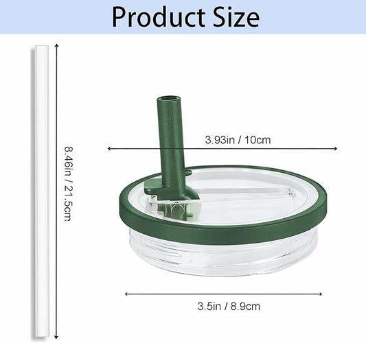 Replacement Lid for Stanley 40oz and 64oz Tumbler.Leakproof Flip Straw Lid Fit