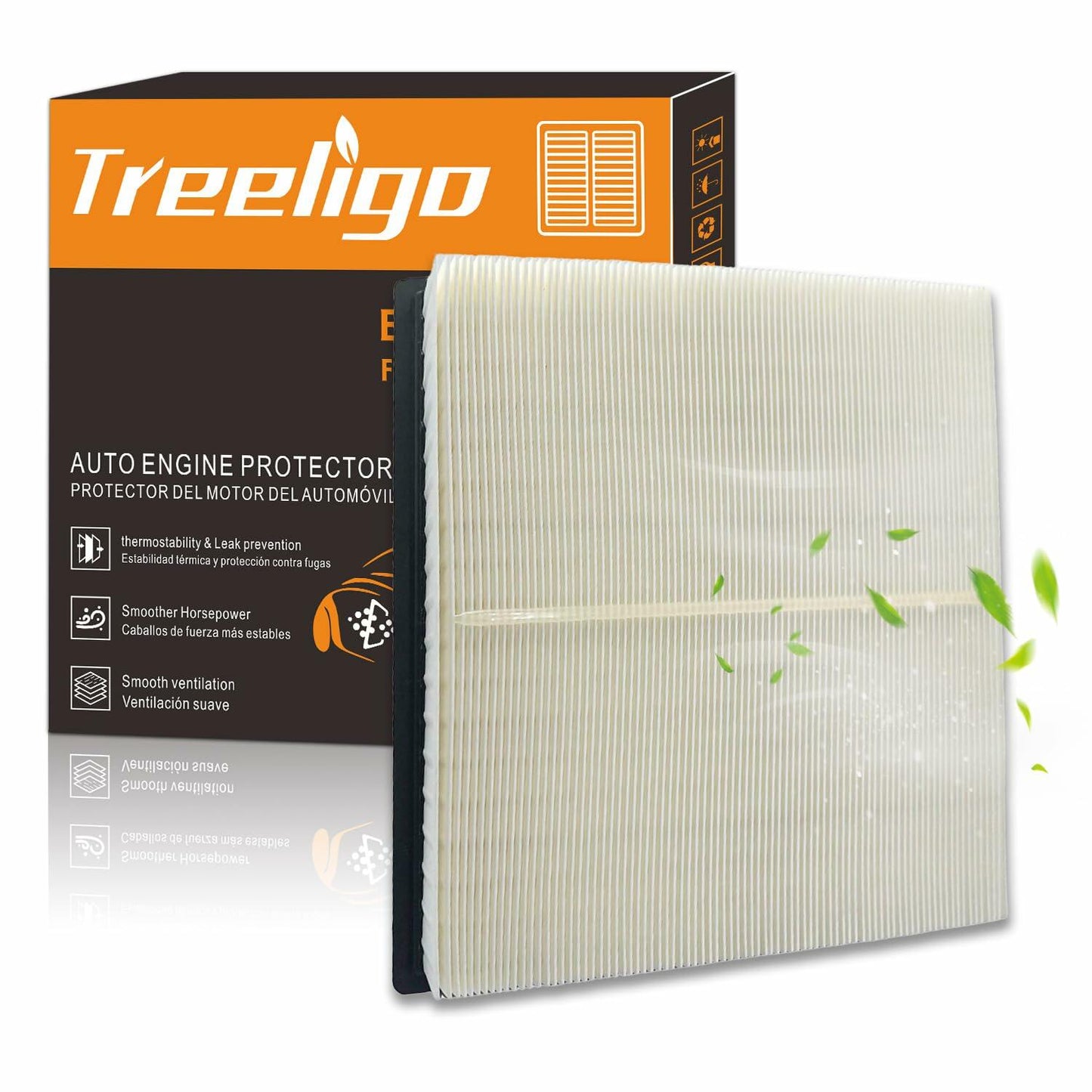 Treeligo Engine Air Filter CA11895 for 2016-2023 Tacoma Tundra Sequoia