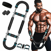 BESTOKAY Twister Arm Trainer Adjustable Resistance 70-90LBS Blue 2-Level