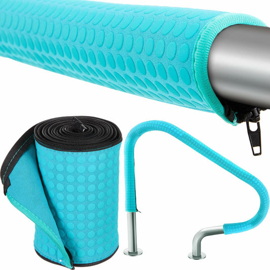 Vincreem 6ft Pool Handrail Cover Teal Neoprene Anti-Slip Zippered