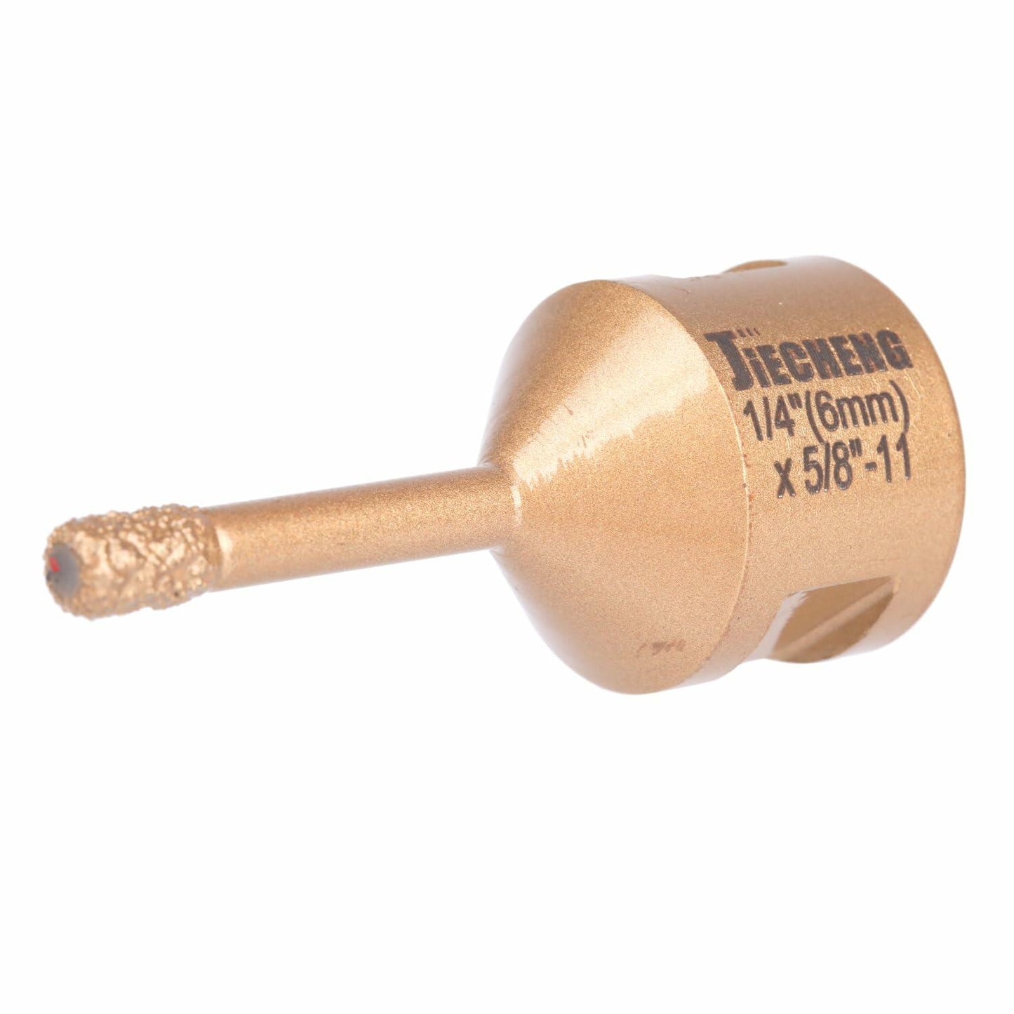 JIECHENG Diamond Core Drill Bit 1/4 inch Gold Hole Saw 6mm for Granite
