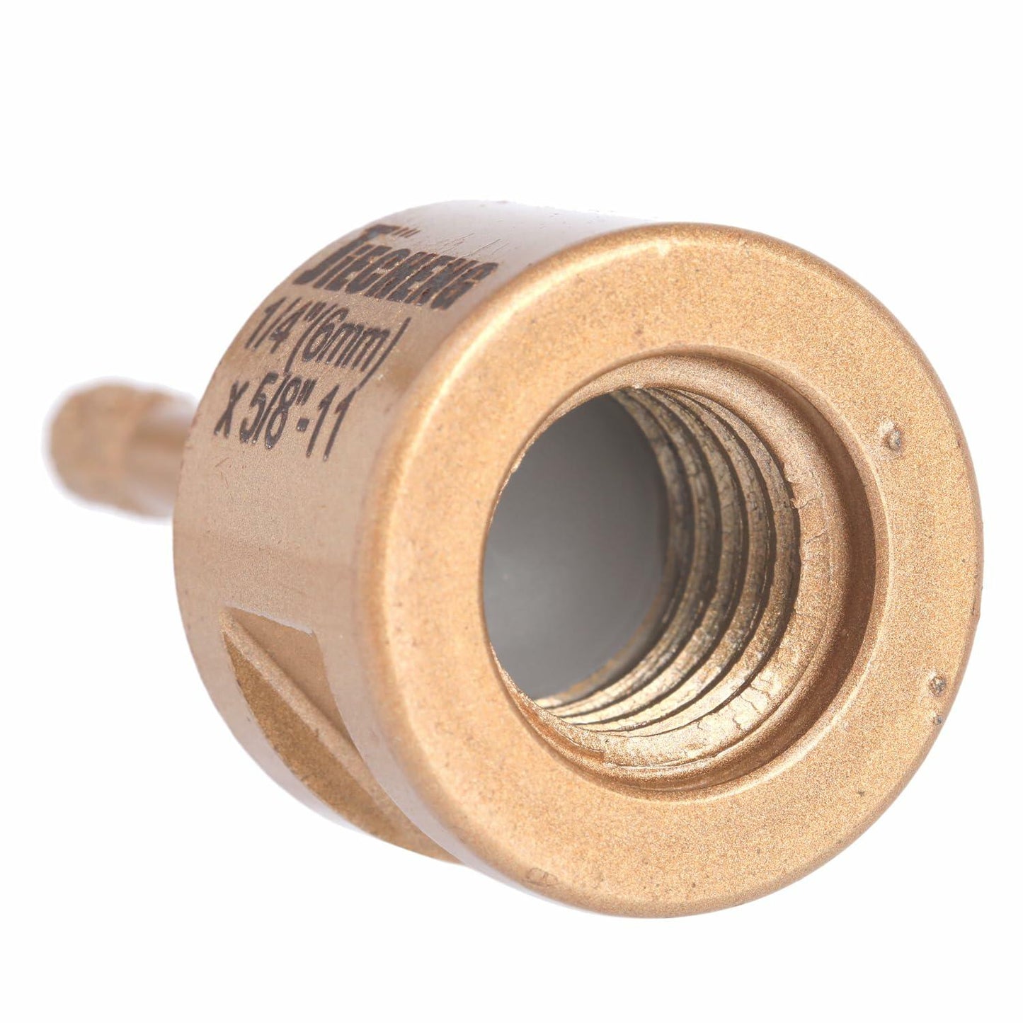 JIECHENG Diamond Core Drill Bit 1/4 inch Gold Hole Saw 6mm for Granite