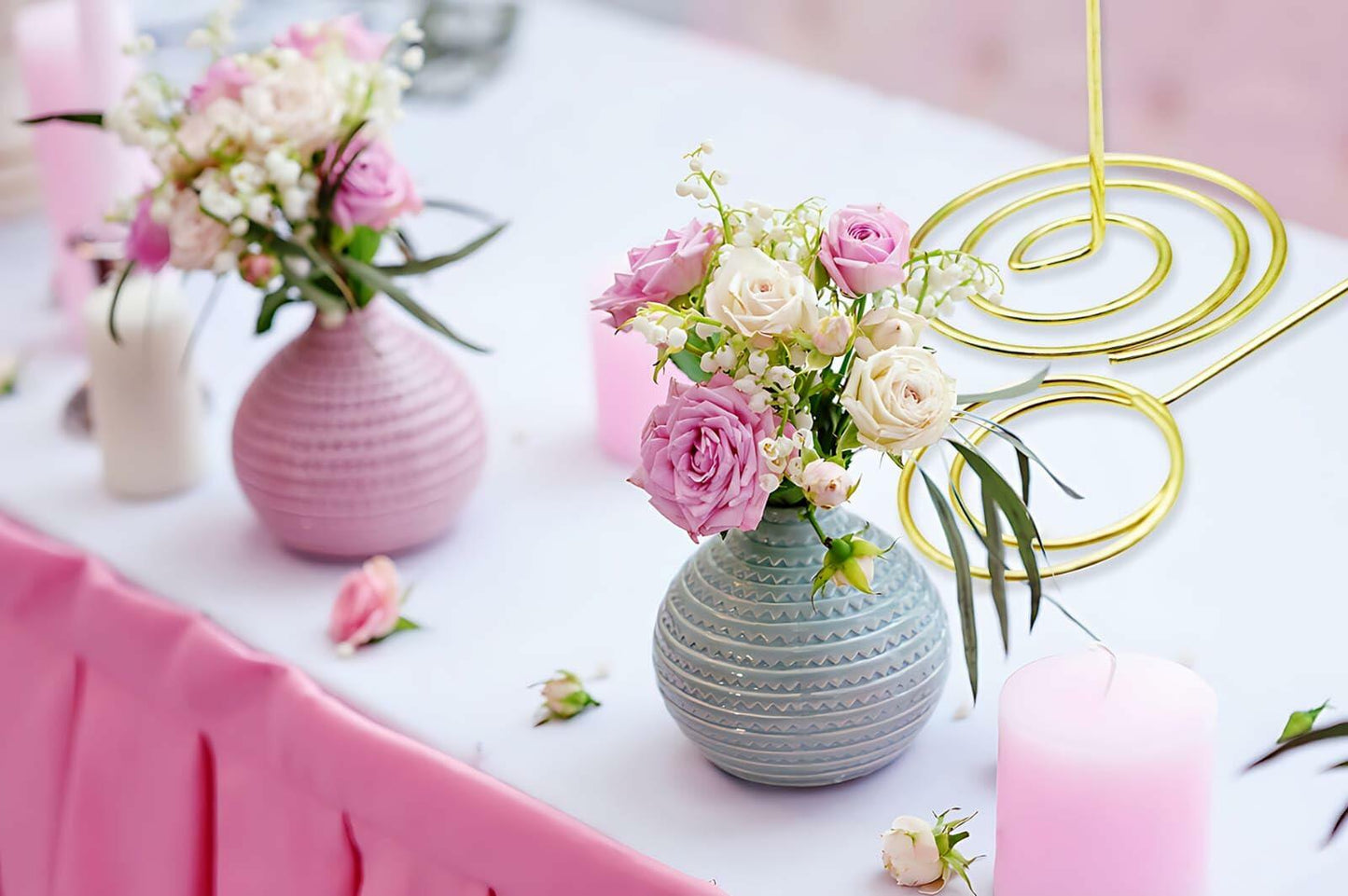 Generic Table Number Holders Metal 845mm Gold