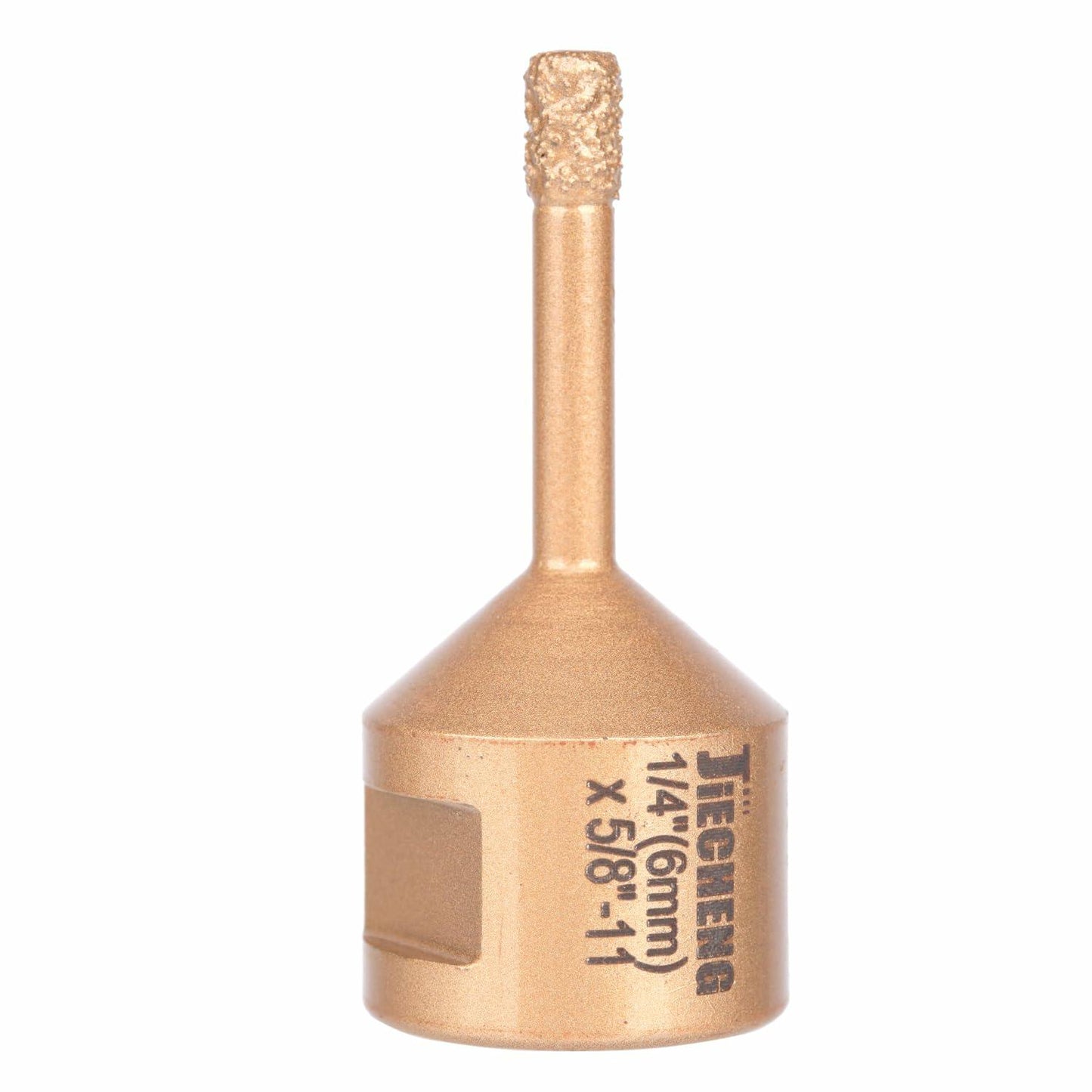 JIECHENG Diamond Core Drill Bit 1/4 inch Gold Hole Saw 6mm for Granite