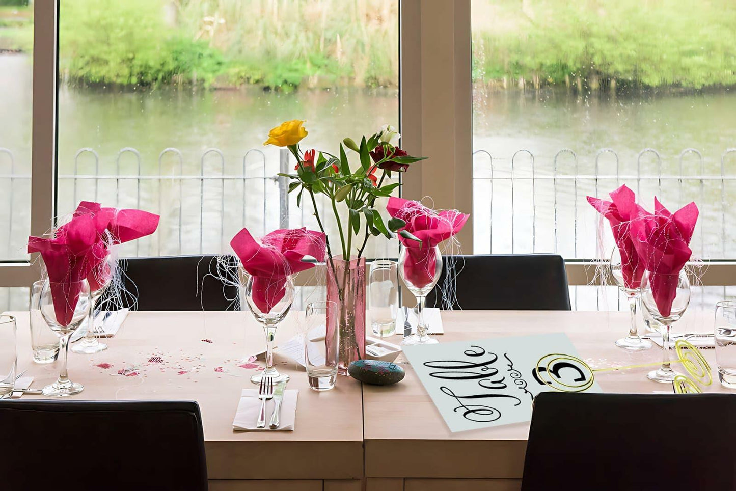 Generic Table Number Holders Metal 845mm Gold