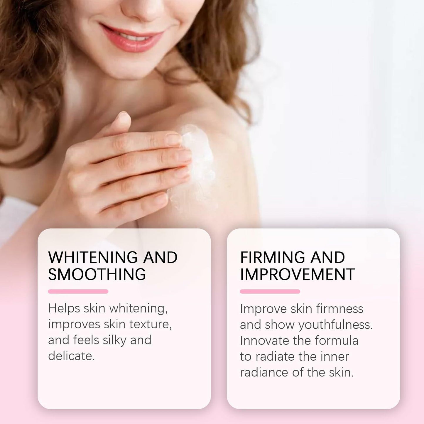 KNHYDWD Glutathione 50x Tone Up Body Lotion Moisturizing 3.53oz 2 Packs