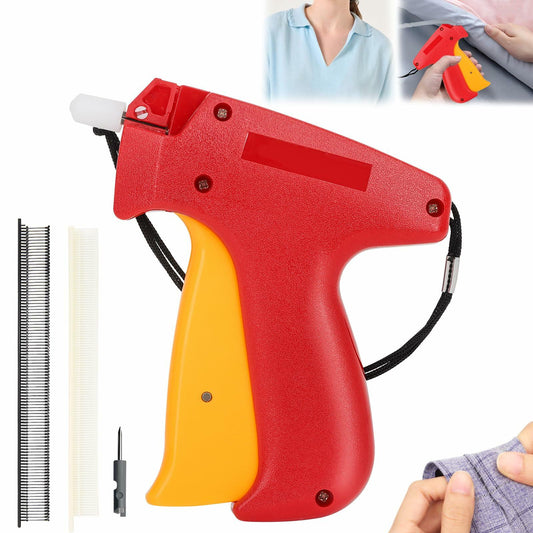 HUIJUTCHEN Mini Stitch Gun for Clothes with 2 Needles 1500 Black & White