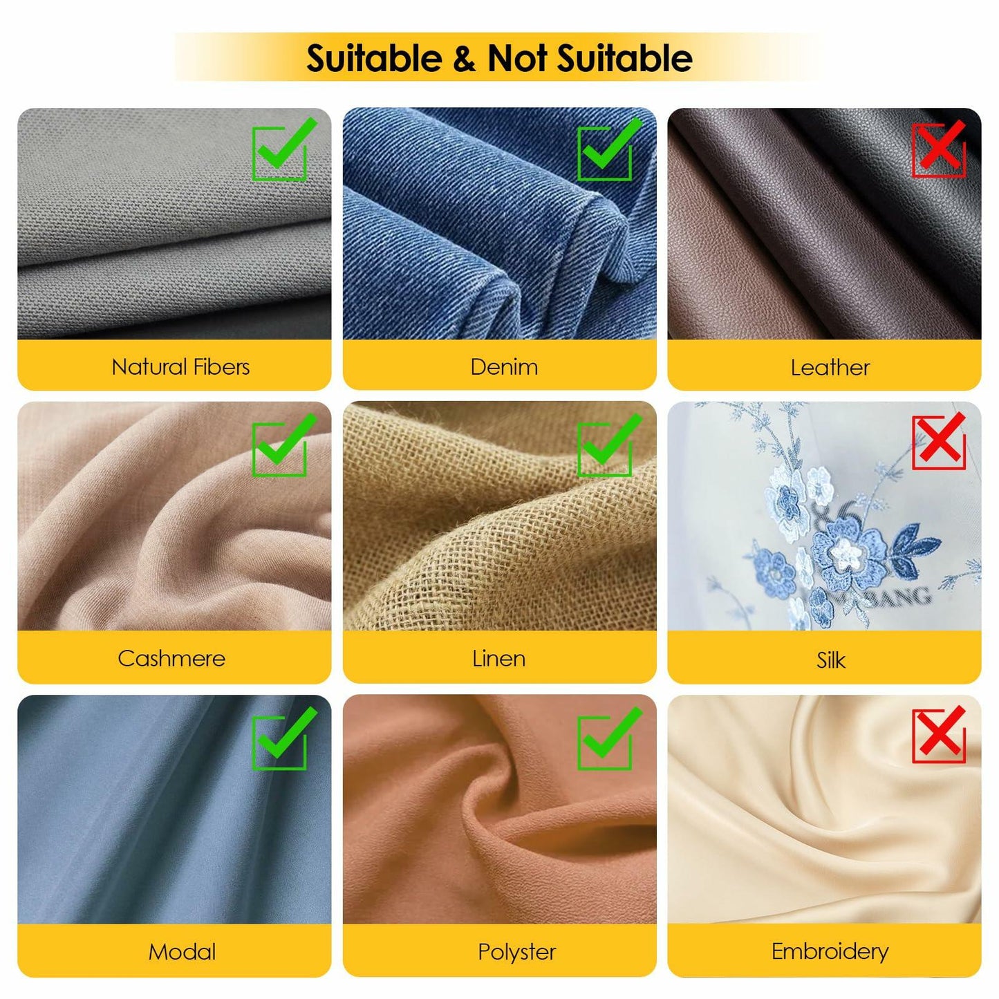 HUIJUTCHEN Mini Stitch Gun for Clothes with 2 Needles 1500 Black & White