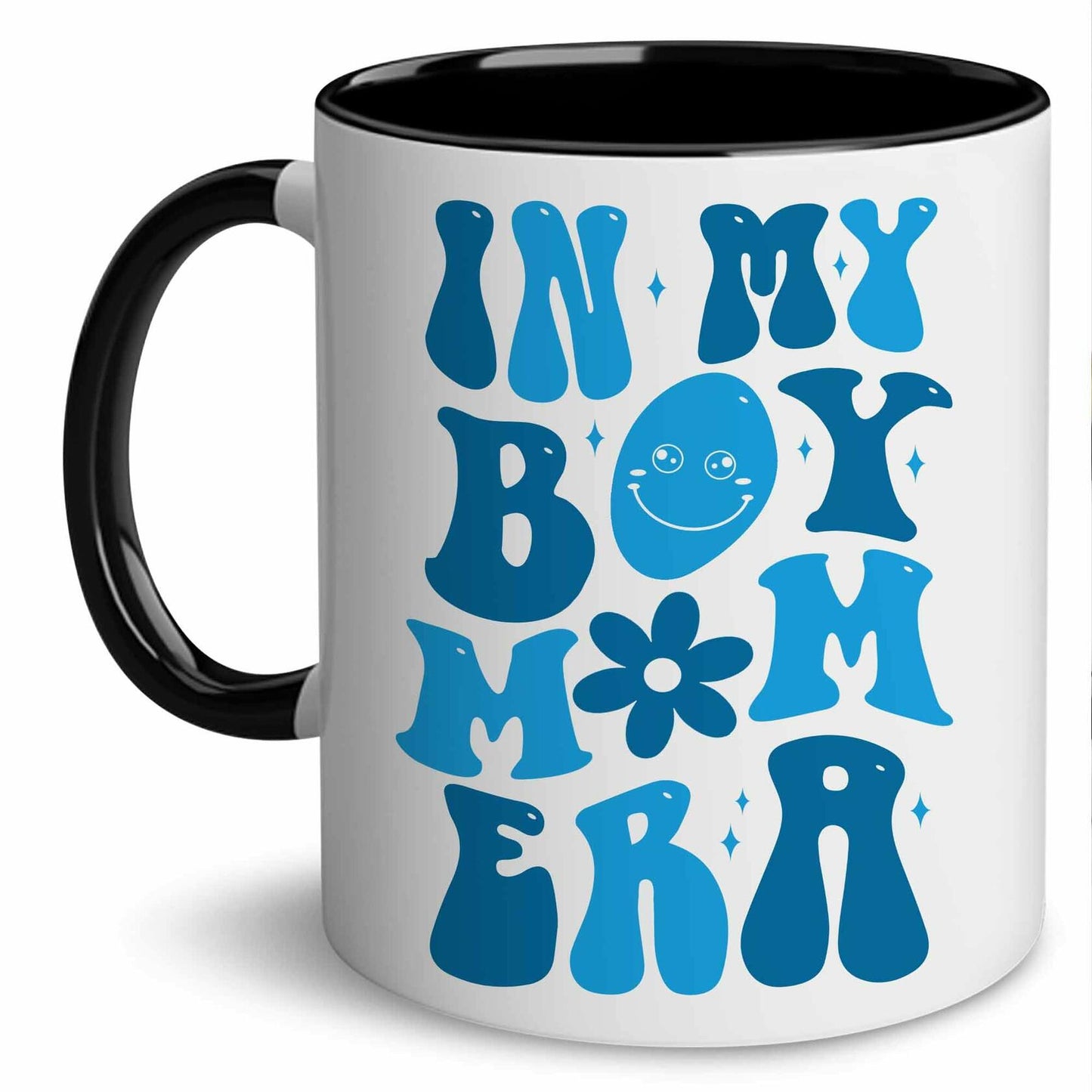 [Like New] CHIMCHICHCHOE Boy Mom Era Coffee Mug Multicolor Accent 11 OZ Ceramic