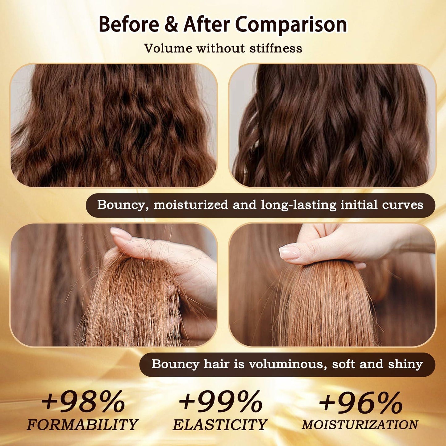 [Like New] LingHaoLH Moroccan Oil Leave-In Conditioner & Curl Defining Cream 300ML