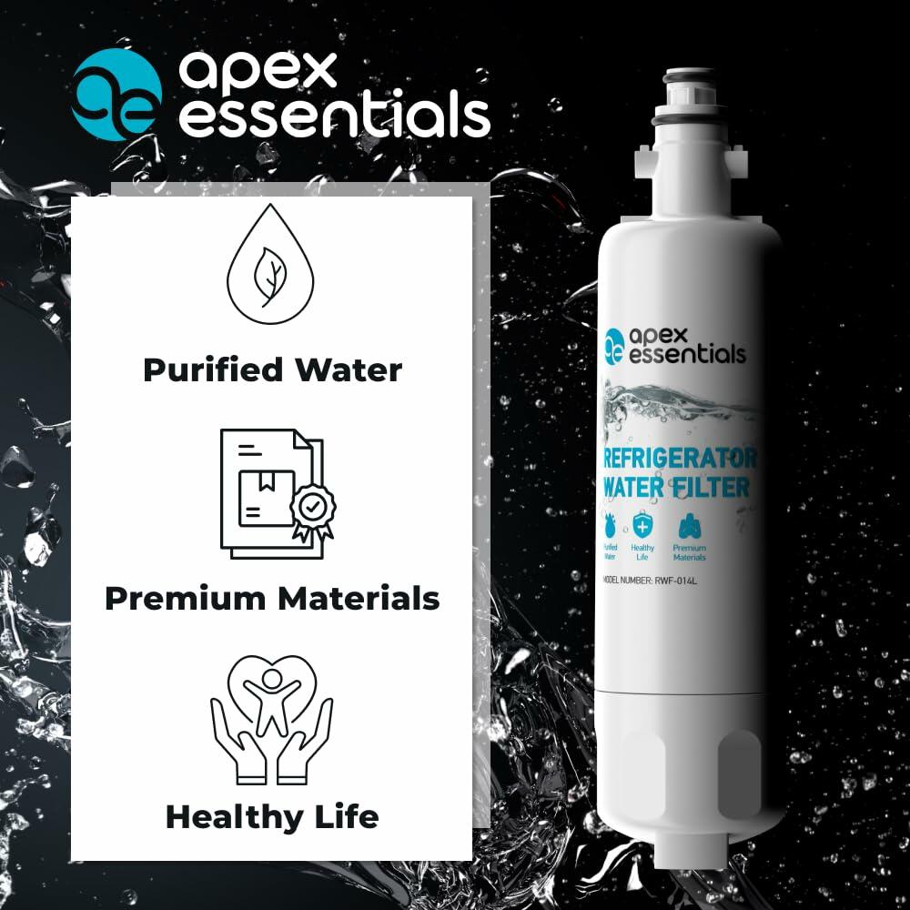 Apex Essentials ADQ36006101 Compatible LG LT700P Kenmore 9690 2 Pack White