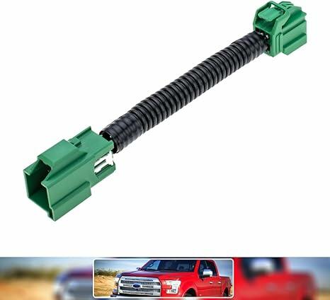 AUOSTMO LJQ Tow Mirror Spotlights Speed Override Module Harness Green