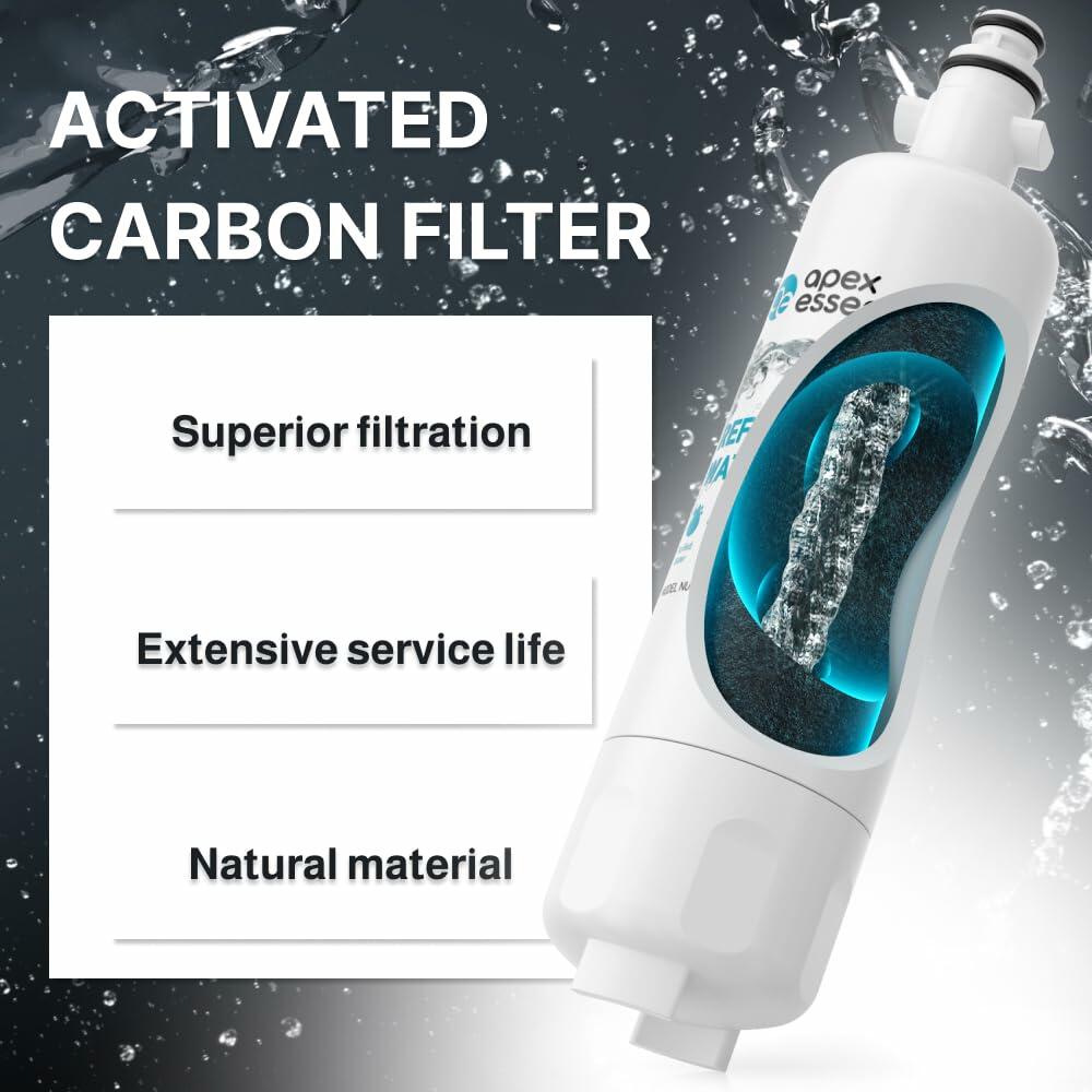 Apex Essentials ADQ36006101 Compatible LG LT700P Kenmore 9690 2 Pack White