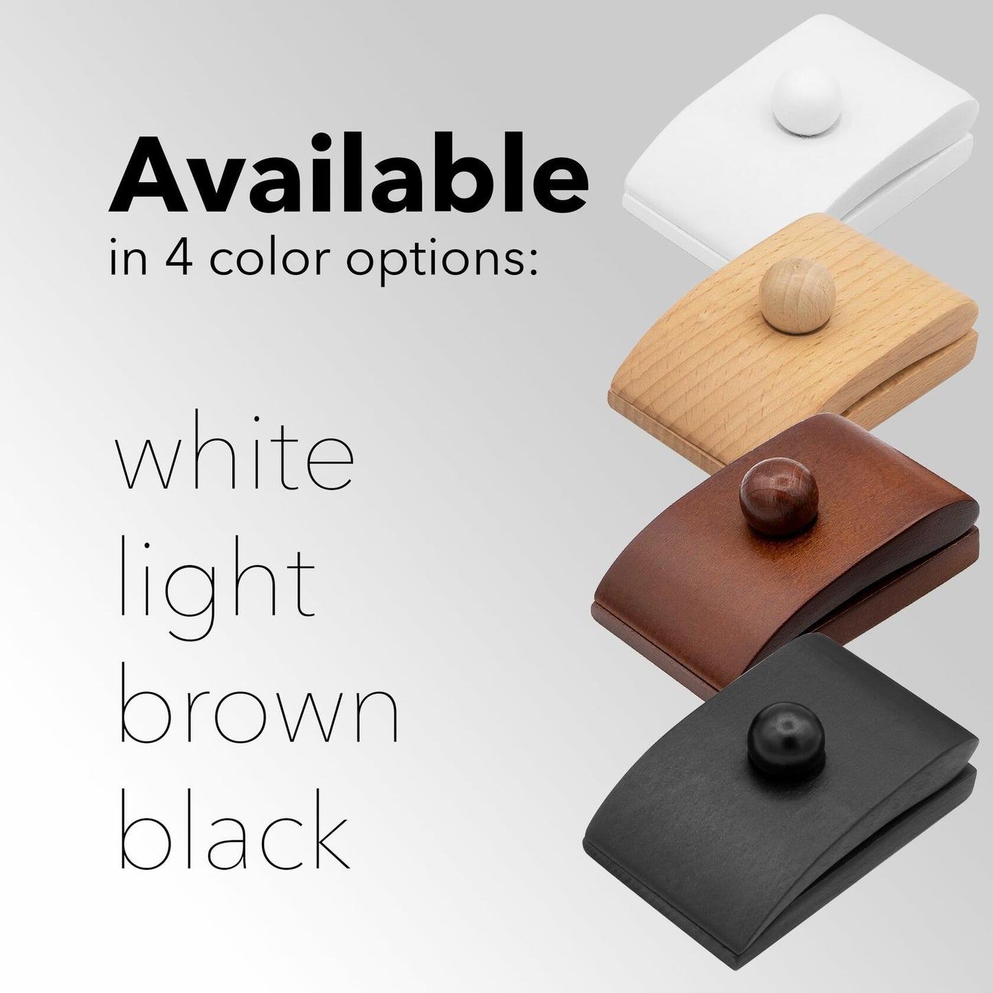 [Like New] MOCTUS 4 Large Wooden Quilt Hangers for Wall Display Light Color Small