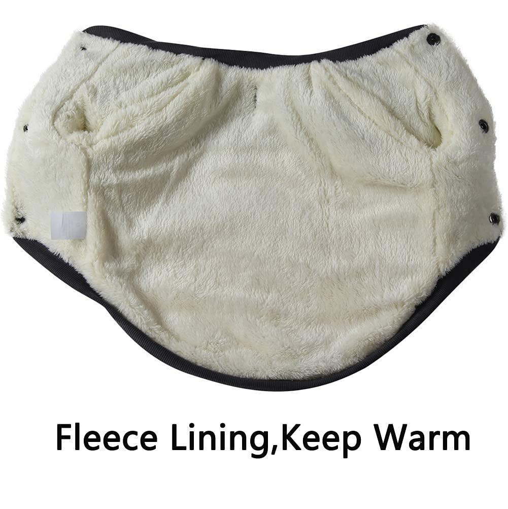 Vecomfy Warm Dog Coat Small Waterproof Fleece Lined Puppy Jacket Pink Camo