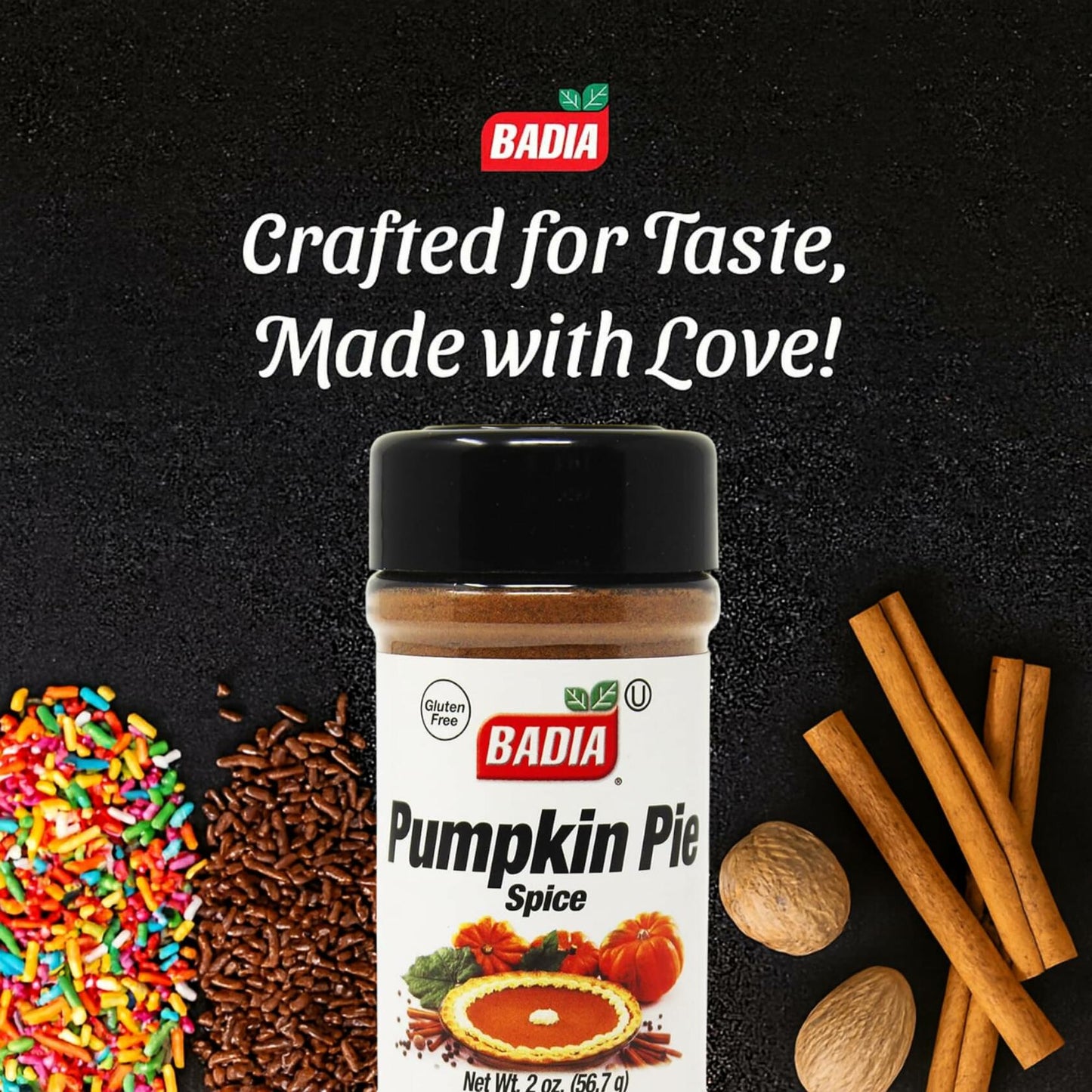 Badia Pumpkin Pie Spice 2oz Warm Aromatic Blend Cinnamon Nutmeg Ginger