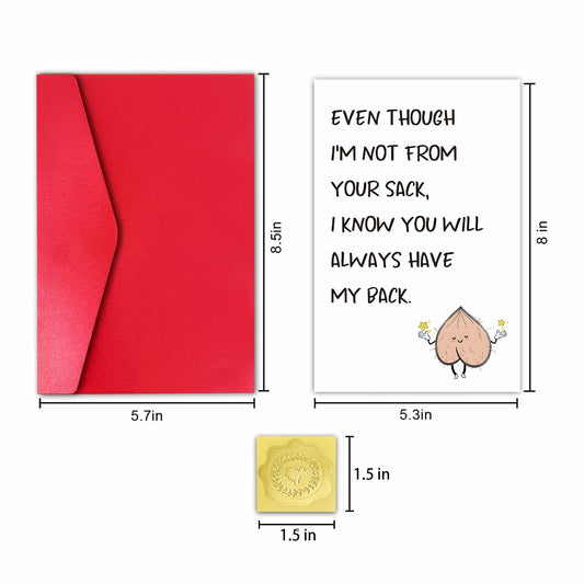 Esivelo Happy Father's Day Husband Love Letter Card Best Dad