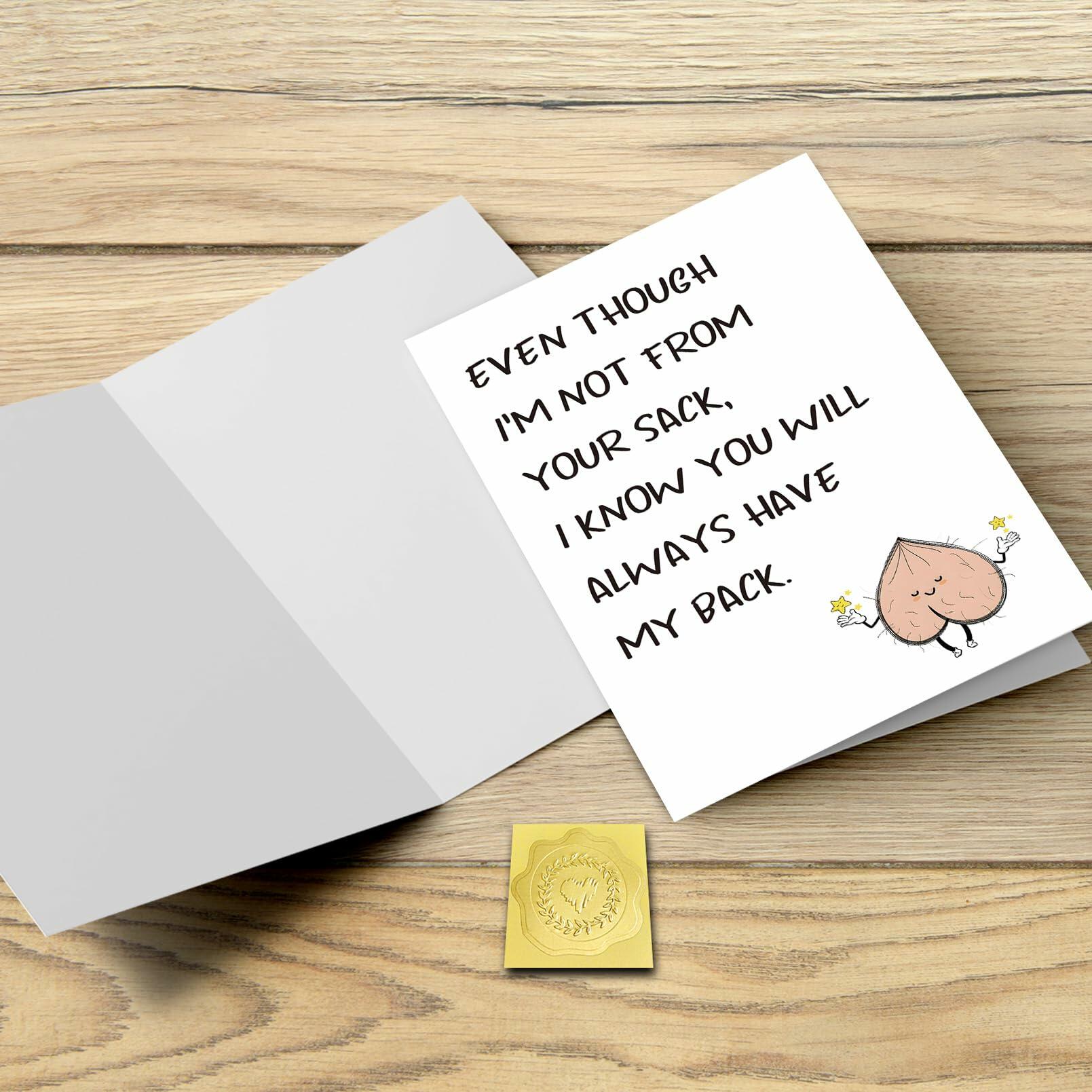 Esivelo Happy Father's Day Husband Love Letter Card Best Dad