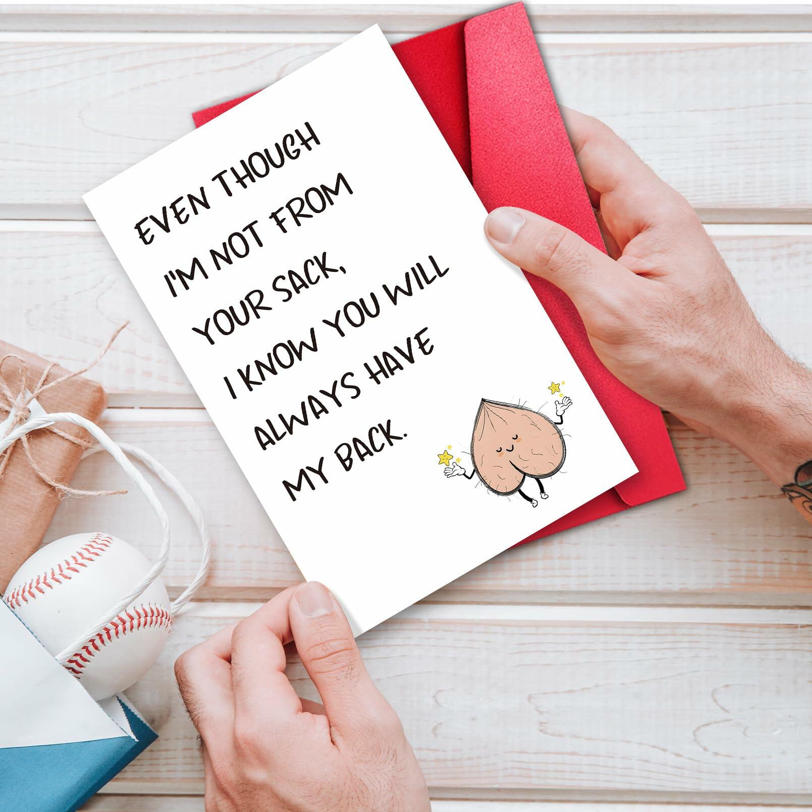 Esivelo Happy Father's Day Husband Love Letter Card Best Dad