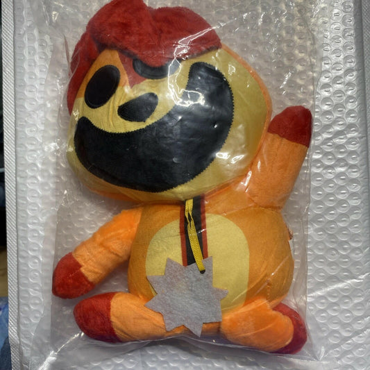 Thcbme Poppy Playtime Dog Day Plush Orange 9 Inch