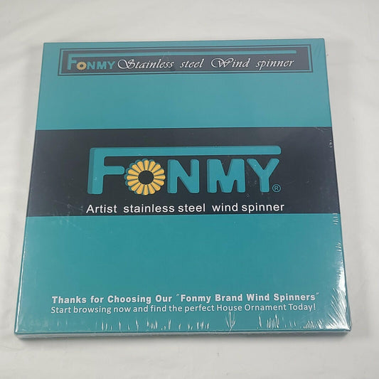 Fonmy Stainless Steel Wind Spinner Kit Tree Of Life 6” Multi Color NEW SEALED