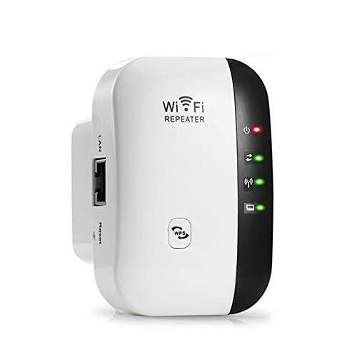 TGDLLF WiFi Extender Signal Booster 5000 Sq.Ft 50 Devices Ethernet Port