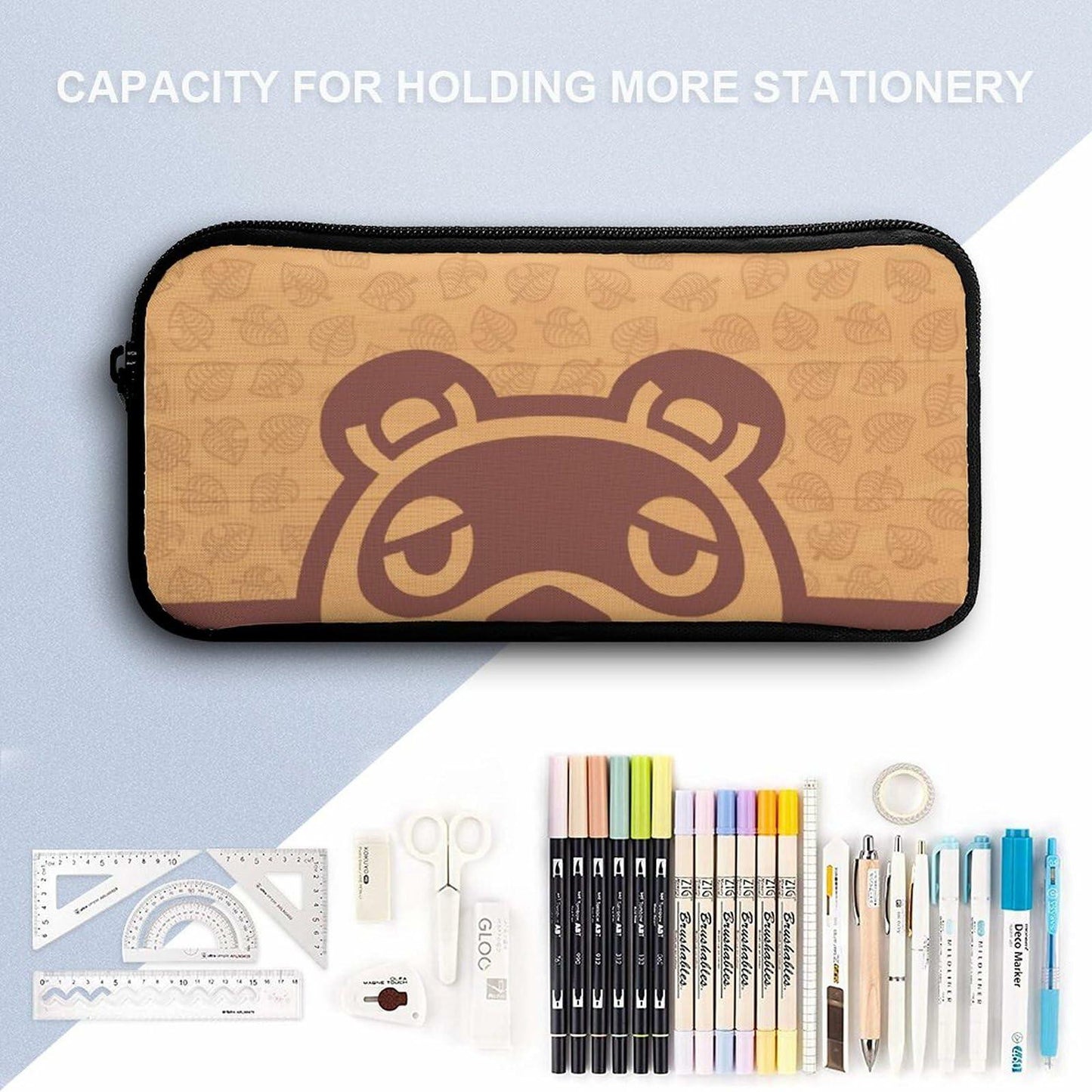 BAHELS 3PC Backpack Insulated Lunch Bag Pencil Case Youth Teens Wednes-1