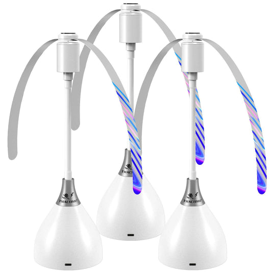 [Like New] TMACTIME Fly Repellent Fan 3 Pack USB Battery Powered Soft Blades White