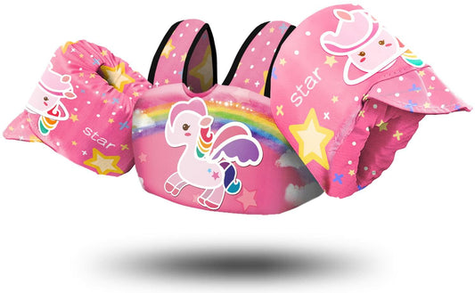 Chriffer Kids Swim Vest Life Jacket Toddler 30-55lbs Size