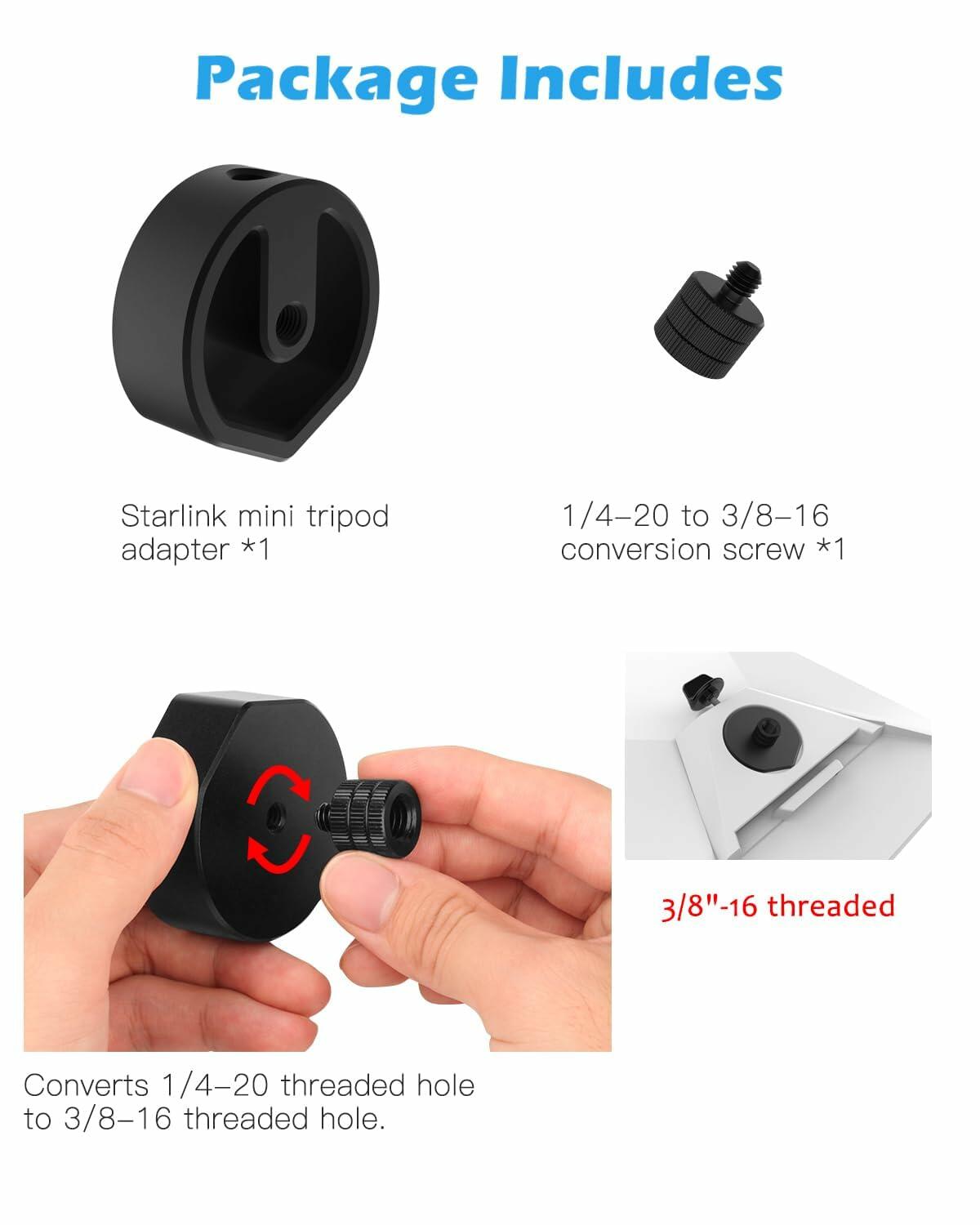 SOOQOO CRITICY Starlink Mini Adjustable Magnetic Roof Mount