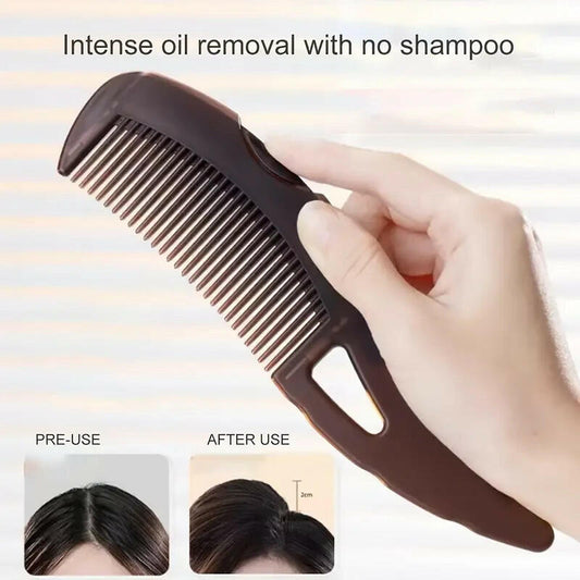 Unbranded Dandruff Removal Hair Dressing Comb Brown 8.27in Antistatic 1 pc