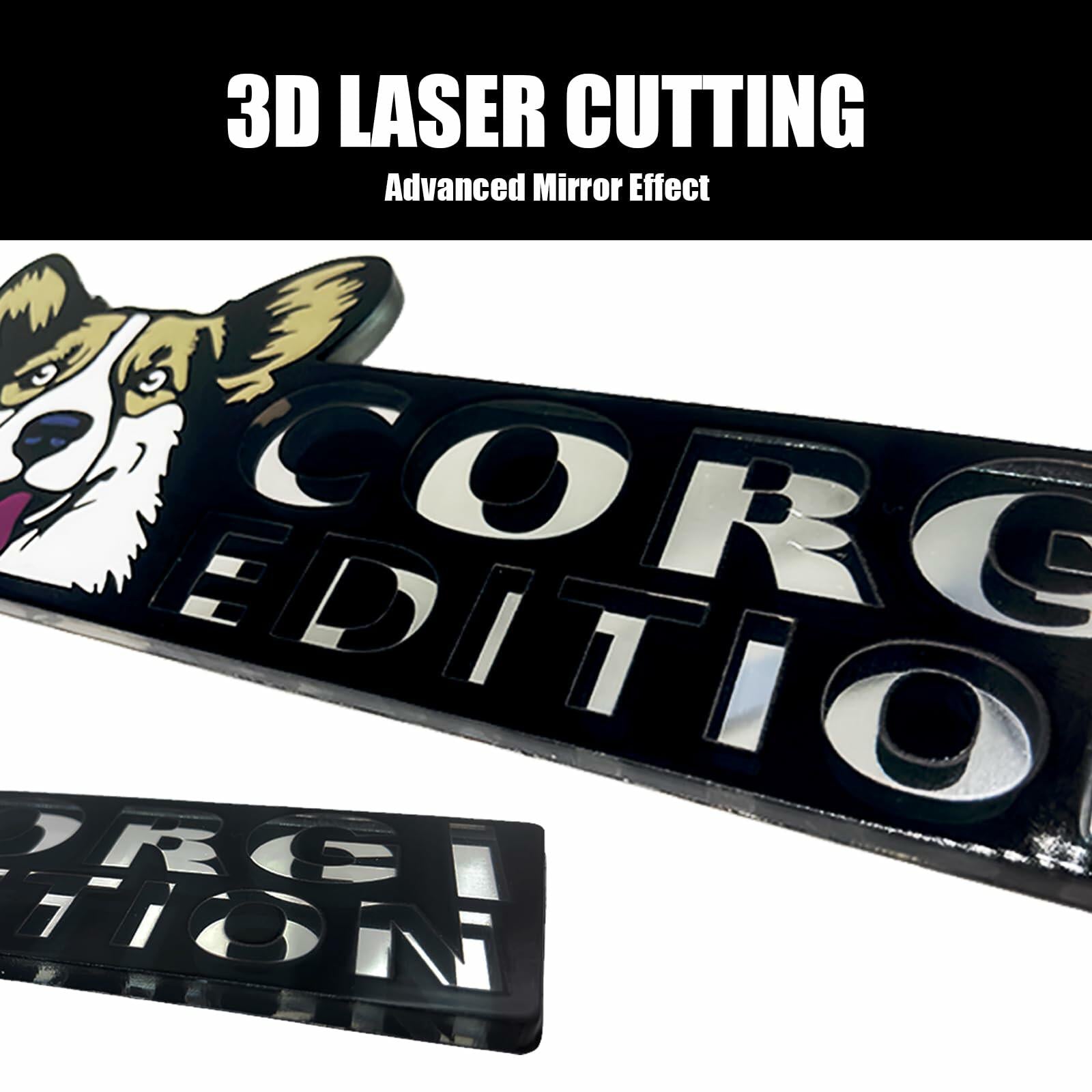 Mandydy 3D Dog Badge Decal Emblem Sticker Labrador Car Truck RV