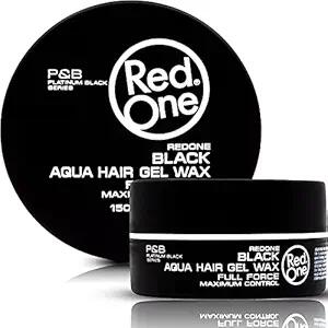 Redone Red One Aqua Hair Wax Black 150ml Hair Gel Wax Full Force