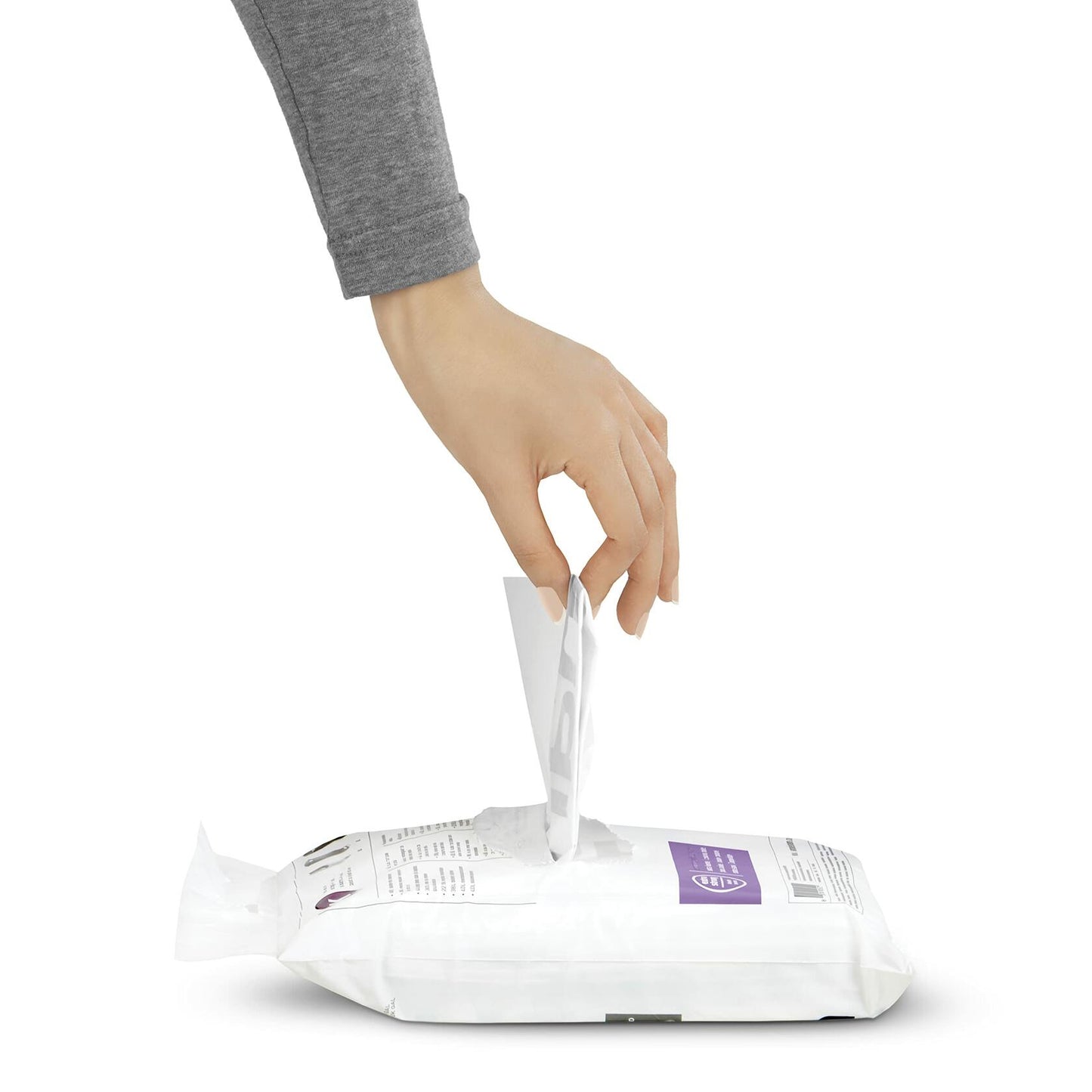 Simplehuman Code J Trash Bags 20ct 30-45L Custom Fit Drawstring White