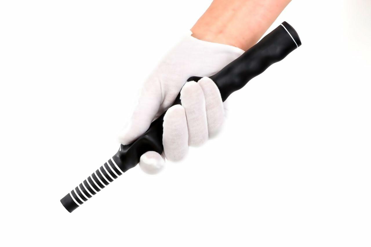 AXBALL Right Hand Golf Grip Trainer Molded Anti-Slip Wrist Trainer Black