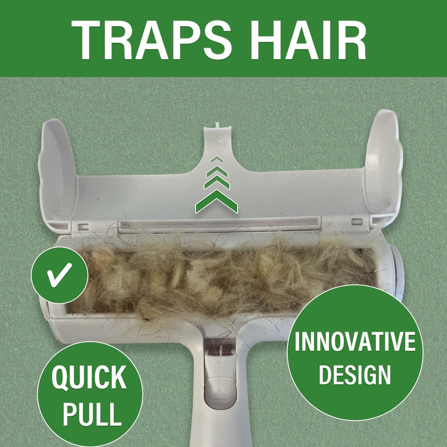 Pawline Pet Hair Remover Lint Roller Reusable for Couch Clothing Carpet