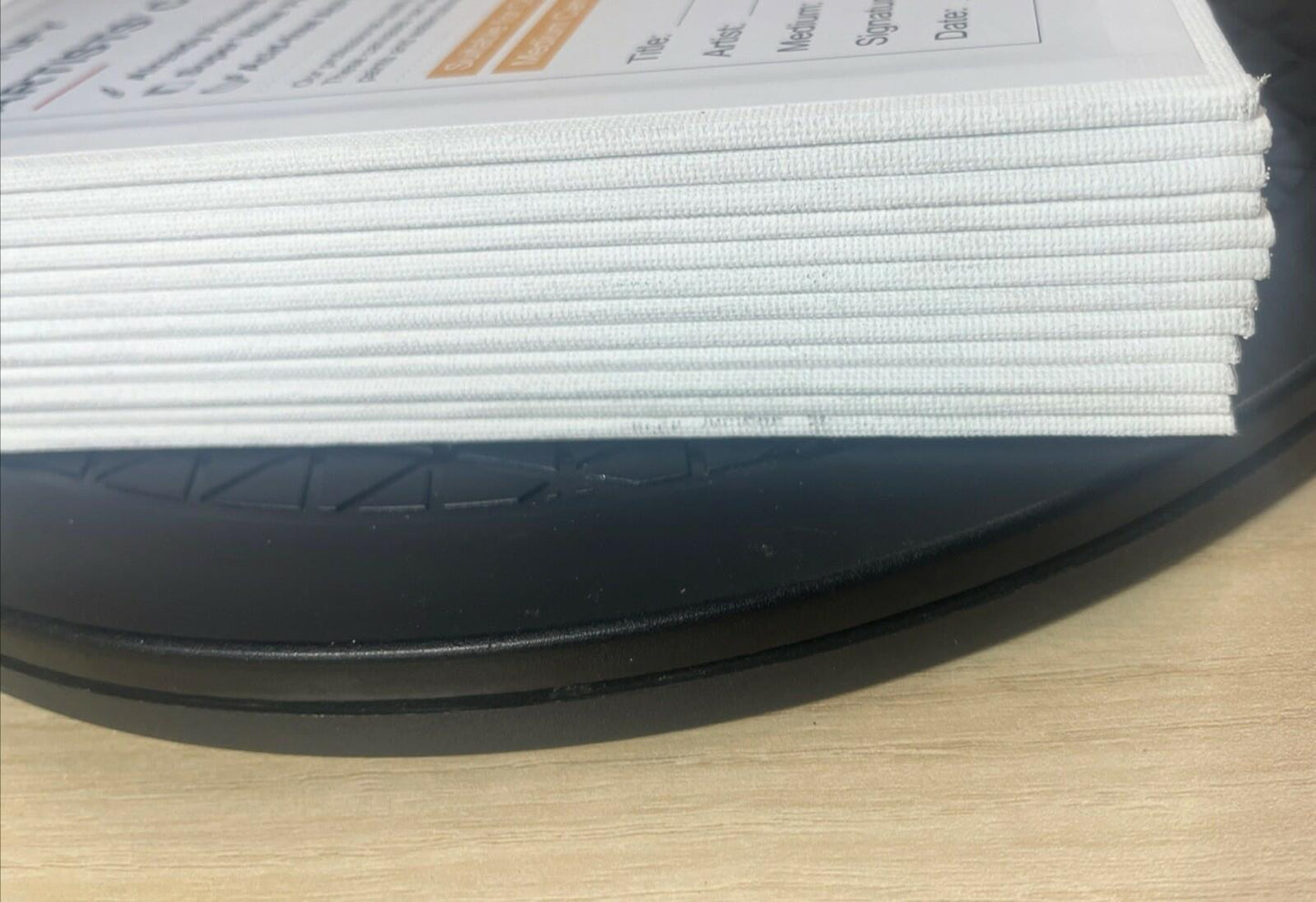 Simetufy Artists' Canvas Panel Oil Acrylic Painting 8x10in 12-Pack Primed Cotton