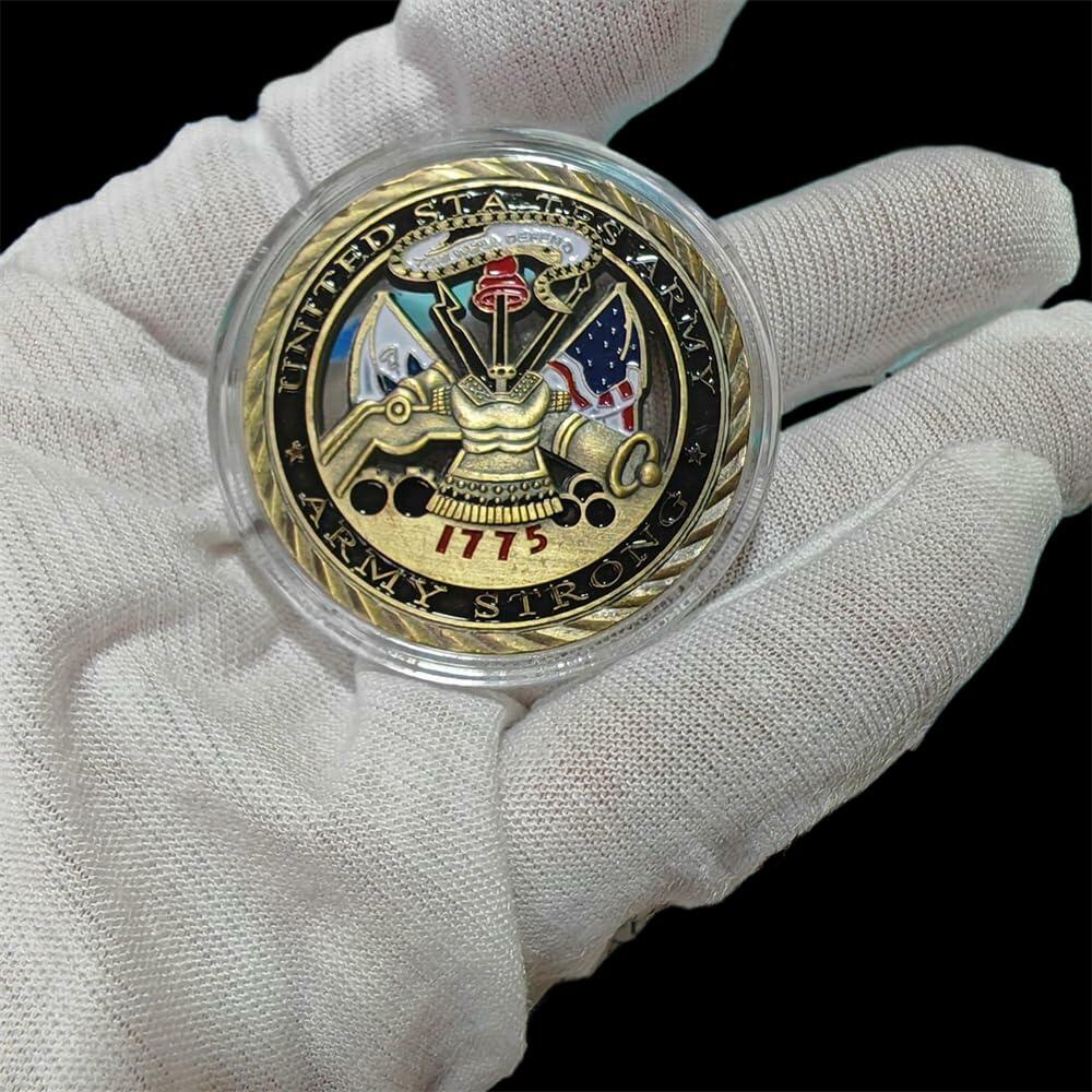 Army Air Force 1775 Bronze Challenge Coin Military Honor Collectible
