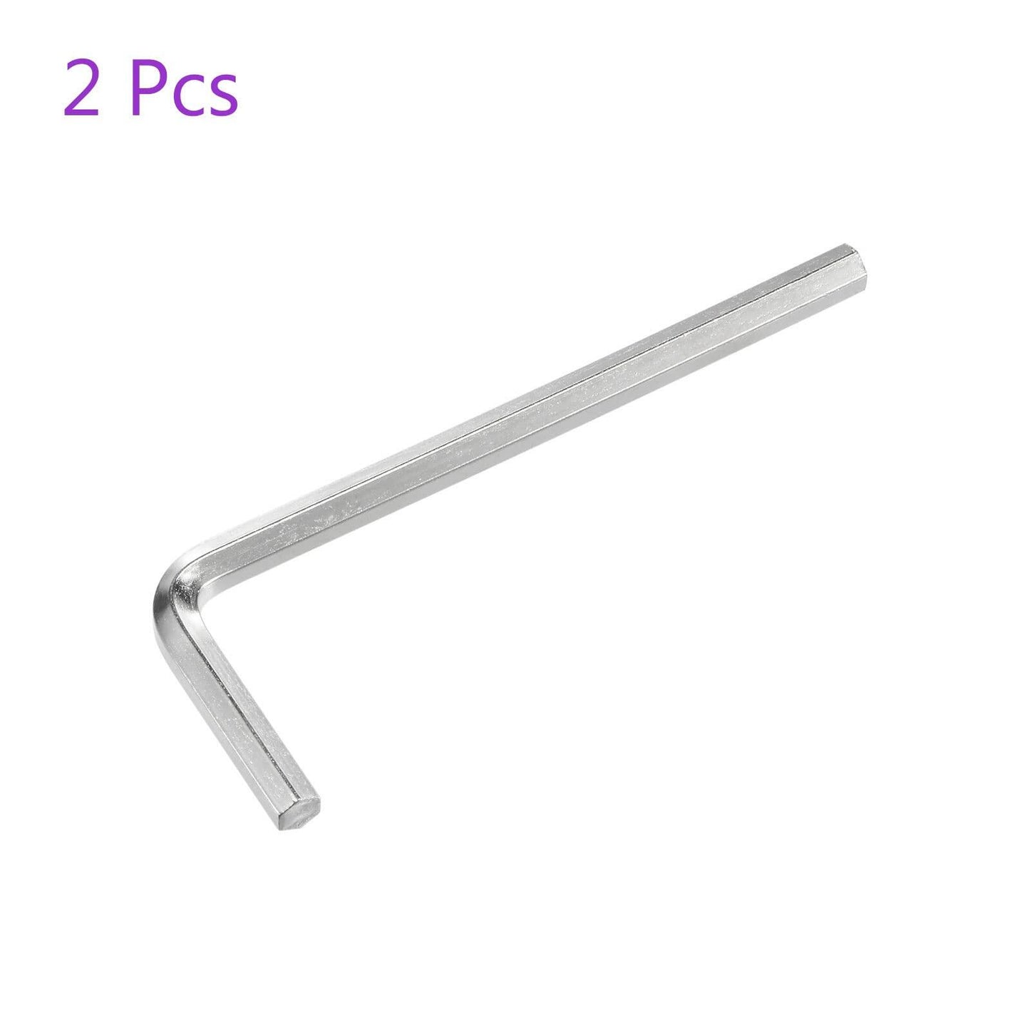 DMiotech 3/16" Hex Key Wrench L Shaped CR-V 2 Pack Aluminum 84mm