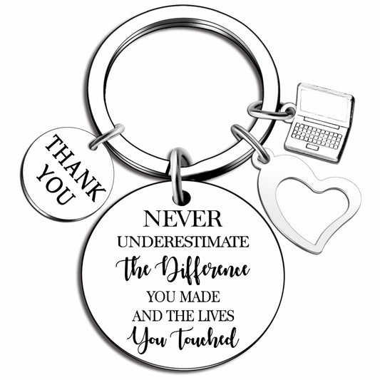 Davrock Electrical Engineering Software Engineer Keychain Silver Small