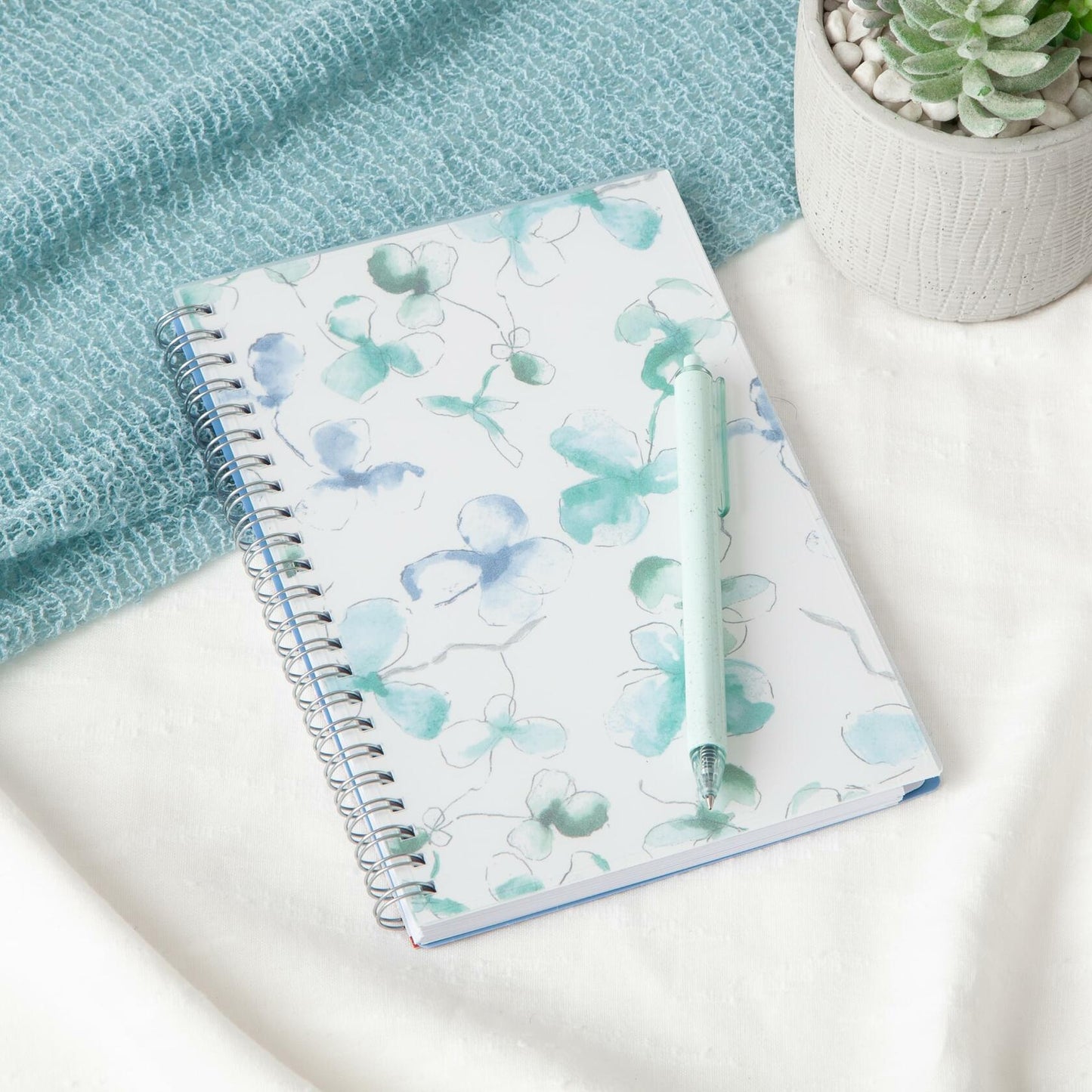 Blue Sky 2025 Weekly Monthly Planner Calendar 5x8 Flexible Cover Wirebound