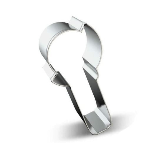 WJSYSHOP Angle Grinder Shape Cookie Cutter Stainless Steel Silver