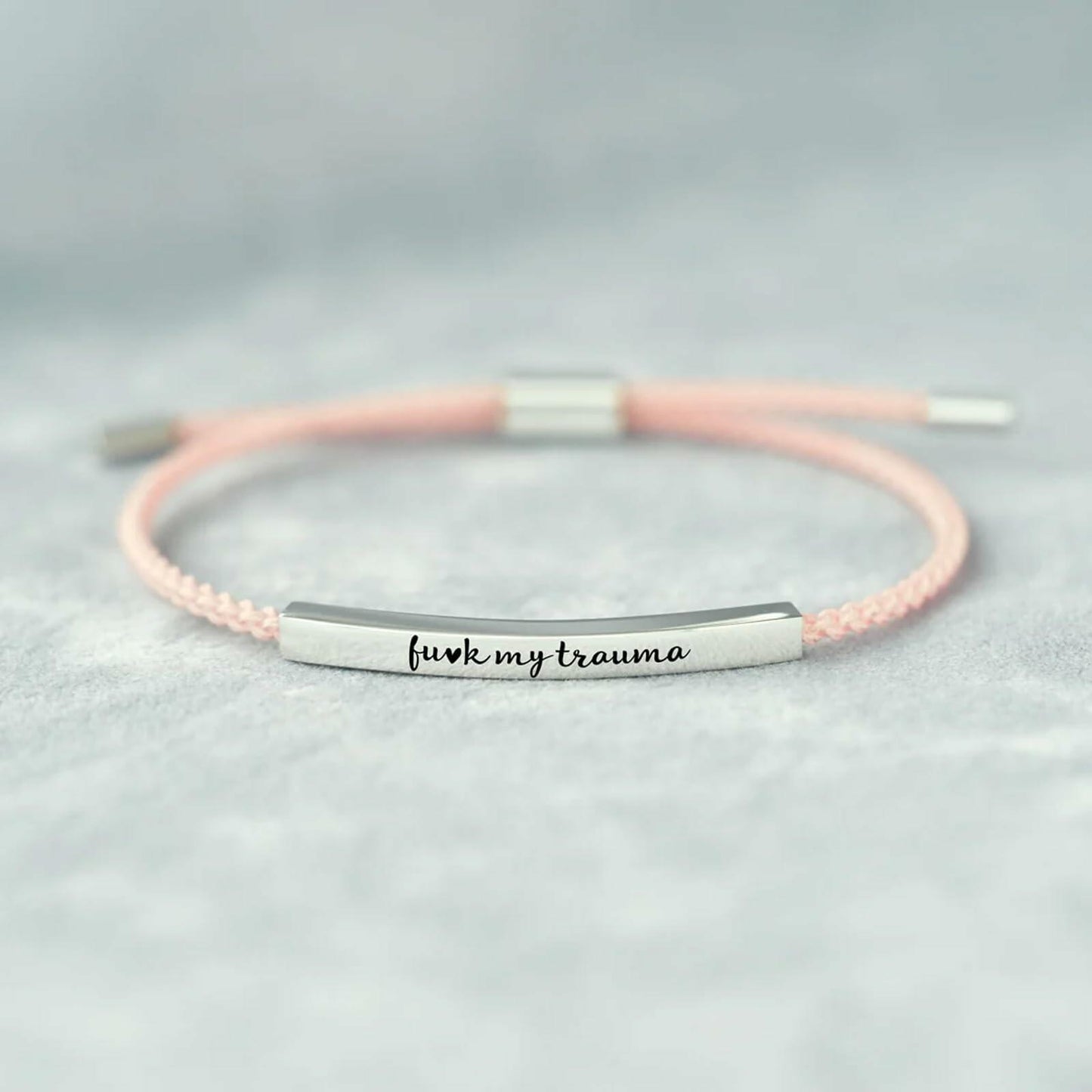 XMTYQ Black Leather Woven Bracelet Stainless Steel Pendant Black Rose Gold