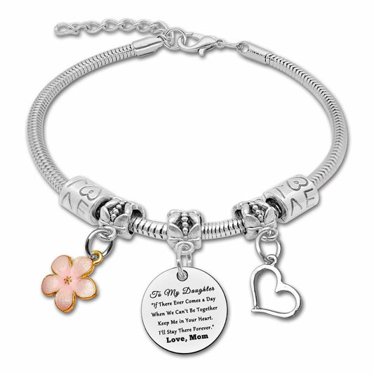 Daughter Bracelet Gift from Mom Dad Inspirational Jewelry for Women