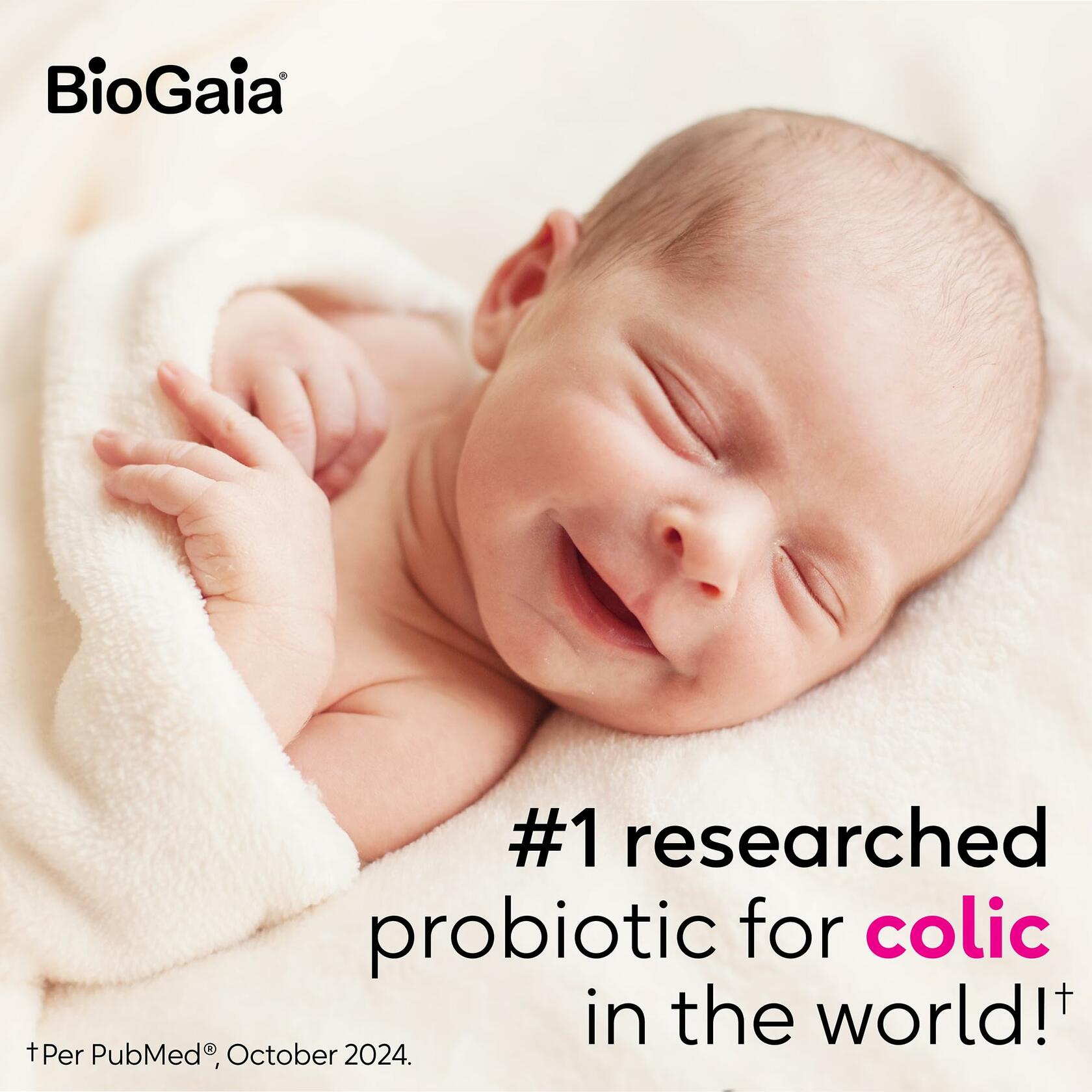 BioGaia Protectis Baby Probiotic Drops 5mL Colic Gas Relief Newborn