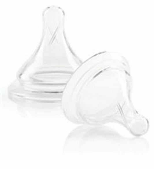[Like New] Joovy Boob Nipples X-Cut Clear 2 Count Extra Fast Flow Compatible