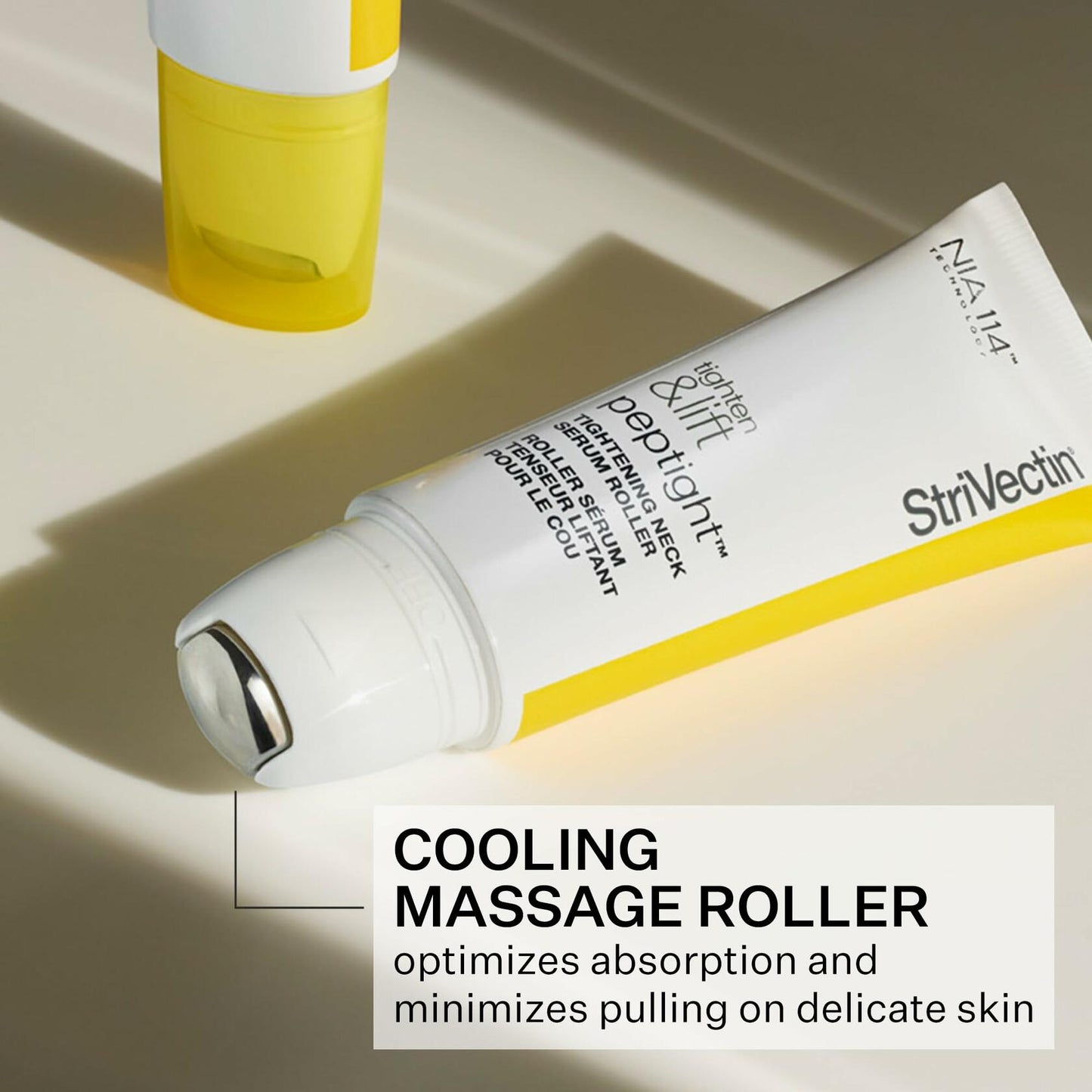 StriVectin Peptight Tightening Neck Serum Roller 1.7 fl oz White