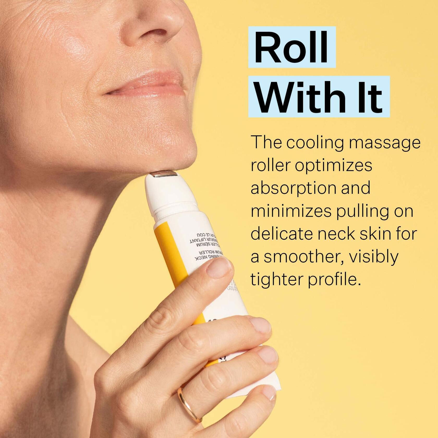 StriVectin Peptight Tightening Neck Serum Roller 1.7 fl oz White