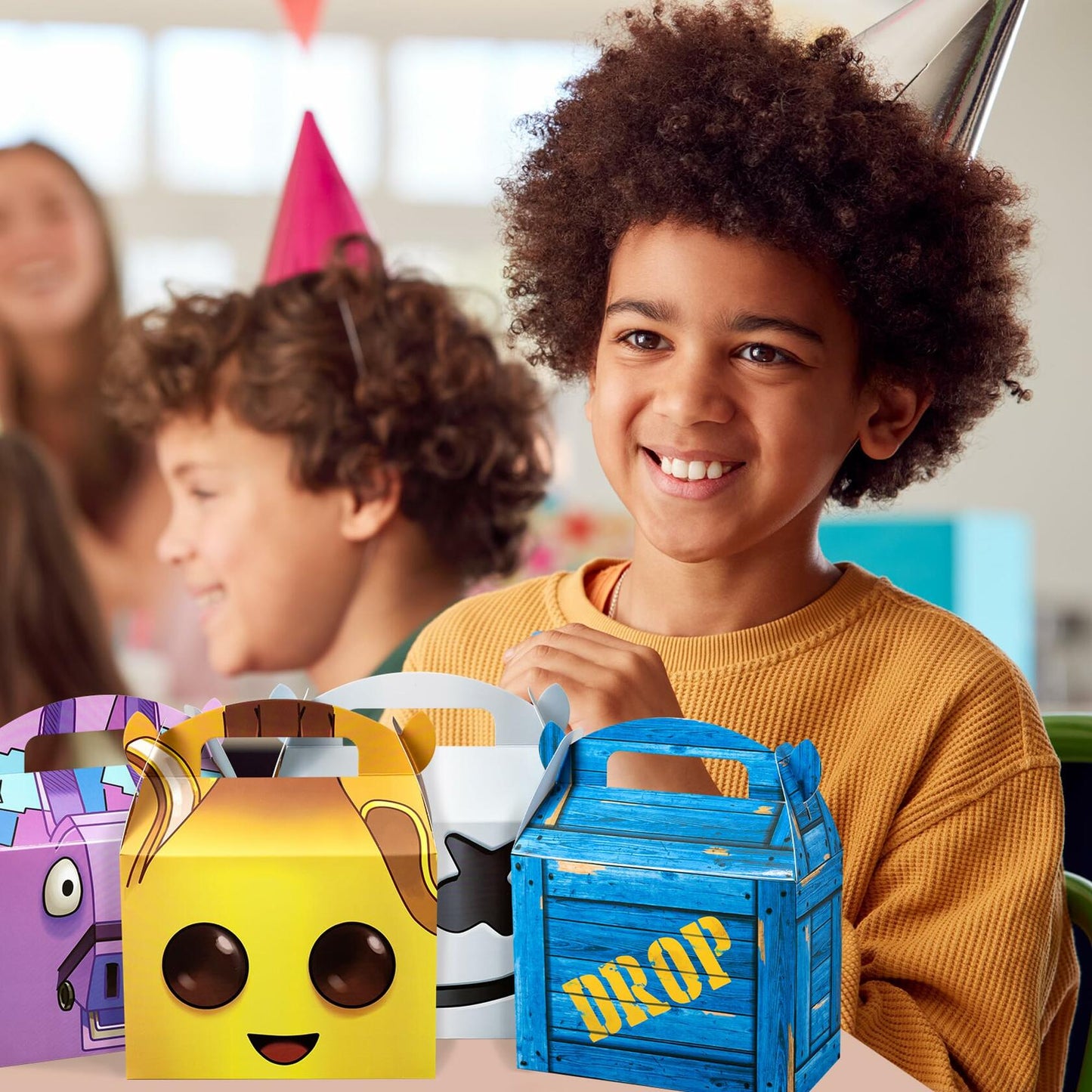 Ugoint Video Game Birthday Party Supplies 20Pcs Gift Boxes Multicolor